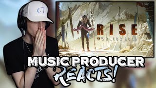 Music Producer Reacts to RISE (ft. The Glitch Mob, Mako, The Word Alive) - League of Legends