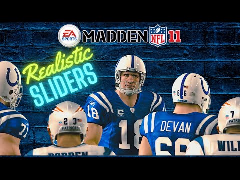 Madden 11 Sliders
