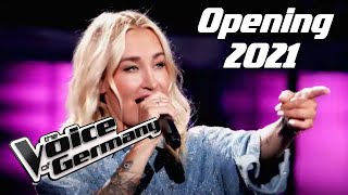 Das große Show-Opening der Coaches zum Staffelstart | Blinds | The Voice of Germany 2021