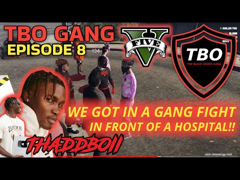 We got in a GANG FIGHT in front of a Hospital!!😡😰 #THADDBOII #GTA #GTARP #GTAROLEPLAY #TBOGANG #TBO