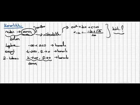 Ayrık Kontrol - Ders 76  - Ayrık Kontrol Teorisi - Kararlılık Kavramının Felsefesi - Part 1