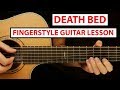 Powfu - Death Bed | Fingerstyle Guitar Lesson (Tutorial) How to Play Fingerstyle