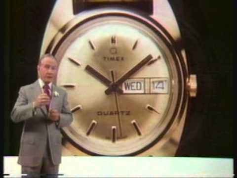 Timex Wristwatch Commercial with John Cameron Swayze - 1981!