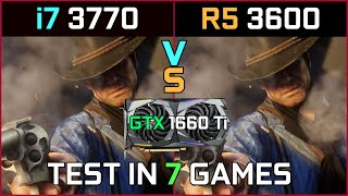 Video thumbnail for INTEL i7 3770 Vs RYZEN 5 3600 Test In 7 Games | Ryzen Intel comparison by DatGamerDude