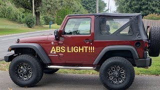 FIXING A JEEP ABS LIGHT