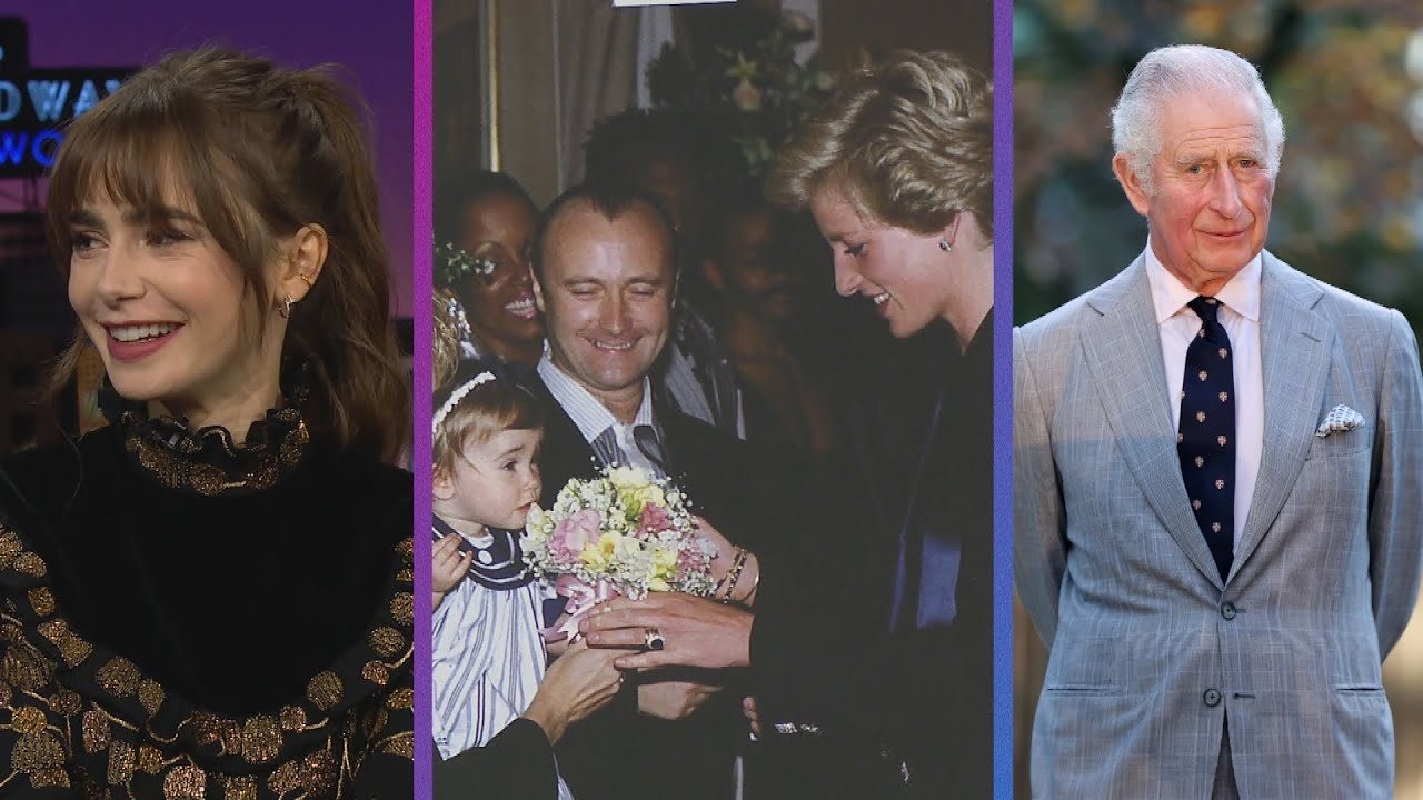 Lily Collins Recalls MISHAP With Princess Diana and Prince Charles thumnail