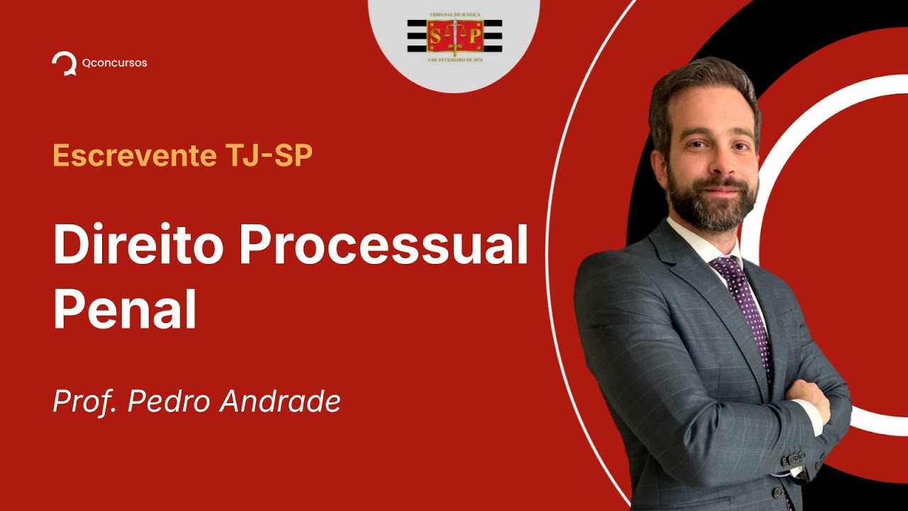 Escrevente TJ-SP - Aula de Direito Processual Penal: Contagem de prazo e prorrogação