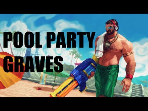 League of Legends - Pool Party Graves - Full Game Commentary