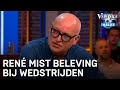 René mist beleving tijdens wedstrijden: 'We zitten te kijken naar veredelde trainingen'