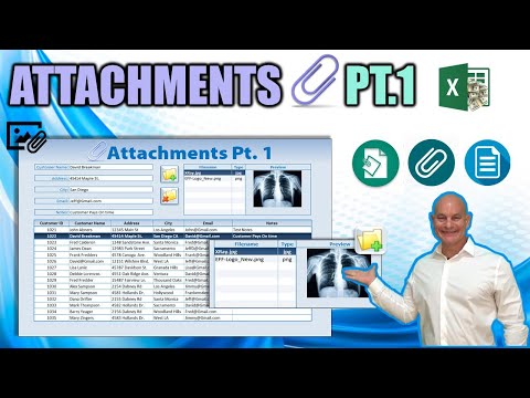 How To Create Unlimited File Attachments With A Thumbnail Preview In Excel Part 1