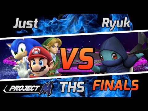 SSB PM THS Tourney Finals: Just(Link,Sonic,Mario) vs Ryuk(Squirtle)