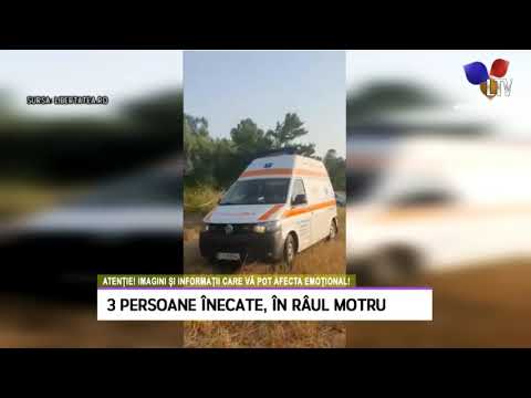 3 persoane înecate, în râul Motru - Litoral TV