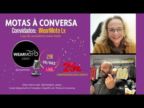 Equipamento para Motas a preços acessiveis? Loja WearMoto Lisboa | Motas à Conversa com Ana Teixeira