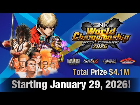 SNK World Championship 2026 Official Announcement Trailer