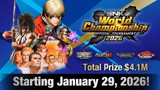 Download lagu SNK World Championship 2026  Announcement Trailer mp3