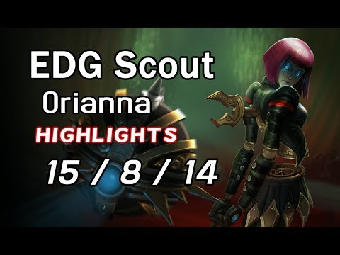 EDG Scout Orianna 15/8/14 VS Lucian | Highlights