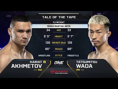 Kairat Akhmetov vs Tatsumitsu Wada full fight
