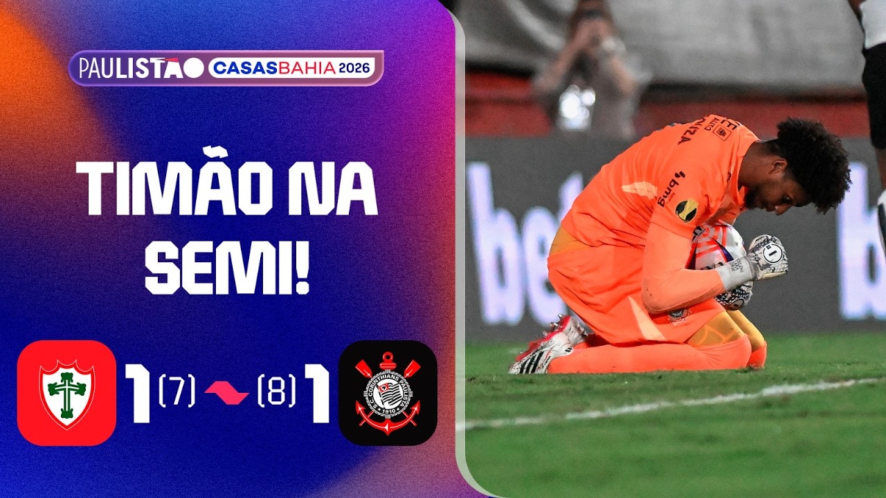 Portuguesa vs Corinthians Highlights