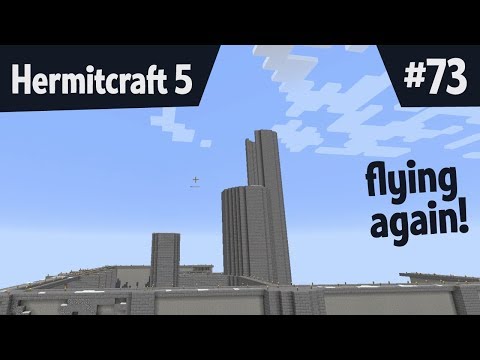 Flying again! — Hermitcraft 5 ep 73