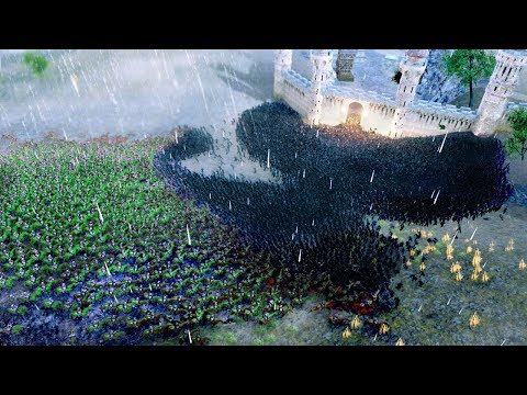Lord Of The Rings - Helms Deep Battle Simulation!!! | Ultimate Epic Battle Simulator HD