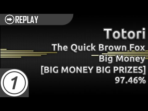 Totori | The Quick Brown Fox - Big Money [BIG MONEY BIG PRIZES] 97.46% #1 LOVED