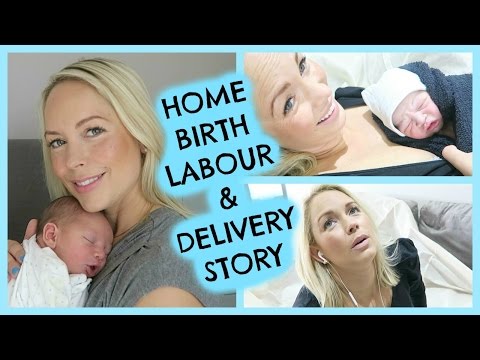 LIVE NATURAL BIRTH 3 HOUR HOME BIRTH / EMILY NORRIS LABOR & DELIVERY