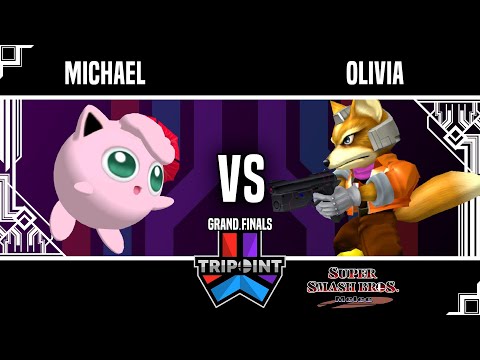 Tripoint Smash 189 - Grand Finals - Michael(Jigglypuff) Vs. Olivia(Fox)