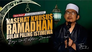 Download lagu NASEHAT KHUSUS BULAN RAMADHAN BAGI UMAT AKHIR ZAMAN • KH Uzairon Thoifur Abdillah Temboro mp3