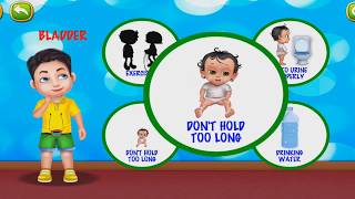 The Human Body for Kids | Bladder for children | Educational cartoons