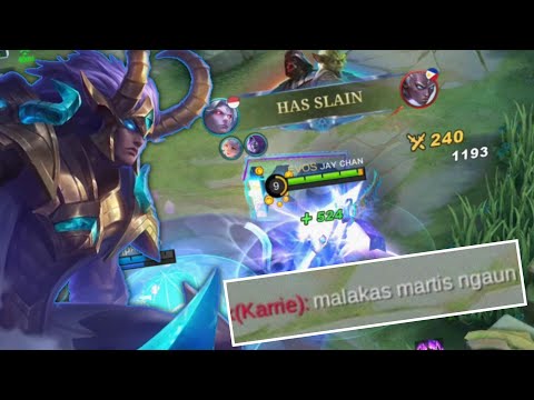 THEY SAID "MARTIS SEEMS TO BE STRONG NOW " | MARTIS MONTAGE | MOBILE LEGEND BANG BANG(MLBB)