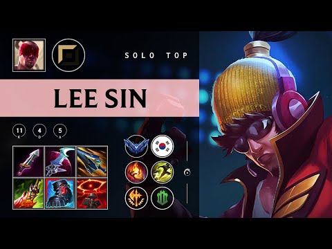 Lee Sin Top vs Aatrox - KR Diamond Patch 25.24