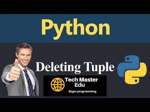 Python Tutorial Deleting Tuple In Python Python Tuples Tuple Tutorial How To Delete A Tuple