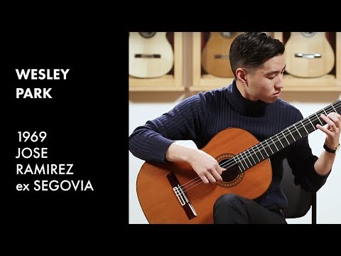 ’Bianco Fiore’ - Wesley Park plays Segovia’s 1969 Ramirez