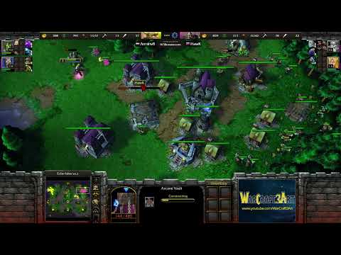 HawK(HU) vs ArminvB(ORC) - Warcraft 3: Classic - RN6355