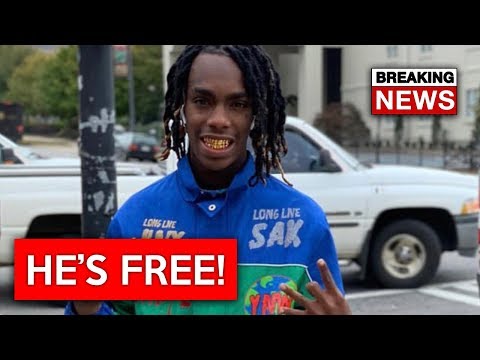 YNW Melly spotted being released with no charges... Video