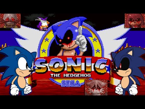 Sonic.EXE Forever 4.5 - Playthrough - Boss Fight - Easter Eggs