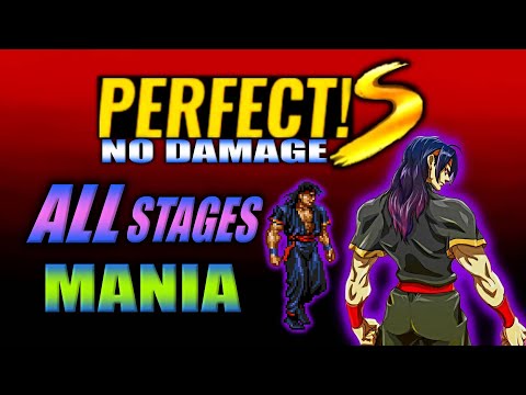 Streets of Rage 4 No Hit ALL Stages Mania Shiva SoR3 V5