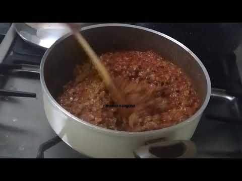 Spaghetti with Carrots and mushrooms