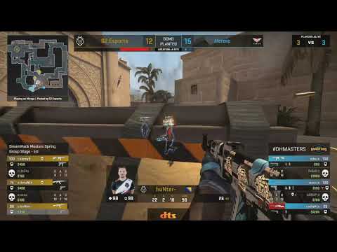 Heroic losing a 3v0 against G2| Dreamhack Csgo Moments