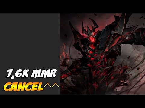 cancel^^ 7,6k MMR plays Shadow Fiend - Dota 2