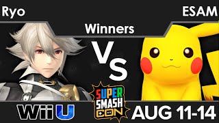 SSC16 - Noble | Ryo (Corrin) vs PG | ESAM (Pikachu) Winners - Smash 4
