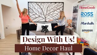 Elevate Your Space | Re-decorate With Us! | HomeGoods & Ross Shopping Haul | Cindy & Misty