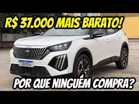 Peugeot 2008 GT - POR QUE NINGUÉM? MELHOR E MAIS BARATO QUE O JEEP AVENGER?