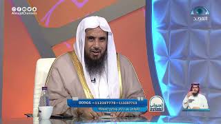 صورة الجواب الكافي  الشيخ أ د سعد الخثلان  قناة المجد7