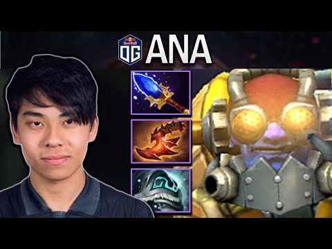 OG.ANA SMURF TINKER WITH OVERWHELMING BLINK - DOTA 2 PRO GAMEPLAY