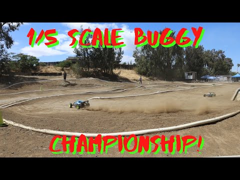 1/5 Sale Buggy RC Car Dirt Track Championship! *MOD Racing*