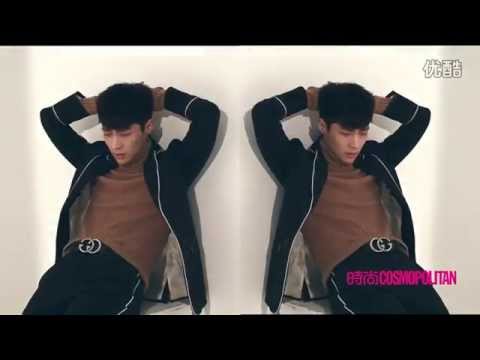 150714 Lay Cosmopolitan BTS