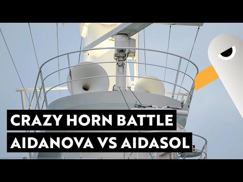 One More Typhon 📢 Crazy Horn Battle 💋 AIDAnova vs. AIDAsol