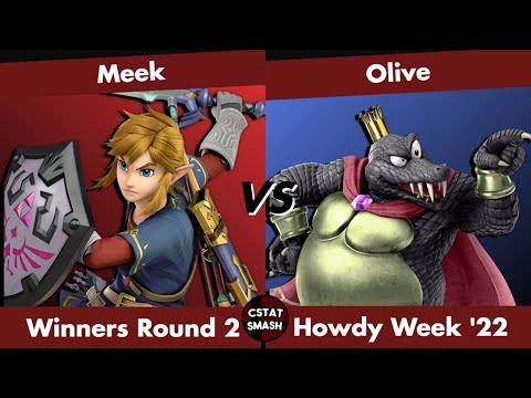 HOWDY WEEK 2022 - Meek (Link) vs Olive (King K. Rool) Pools Super Smash Bros Ultimate