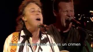 Paul McCartney - We can work it out (Sub Español) | 1989 HD